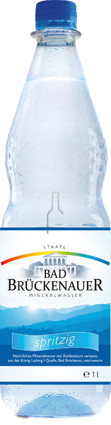 Bad Brückenauer spritzig PET (MEHRWEG) 12 x 1 l - Getränke Behrendt